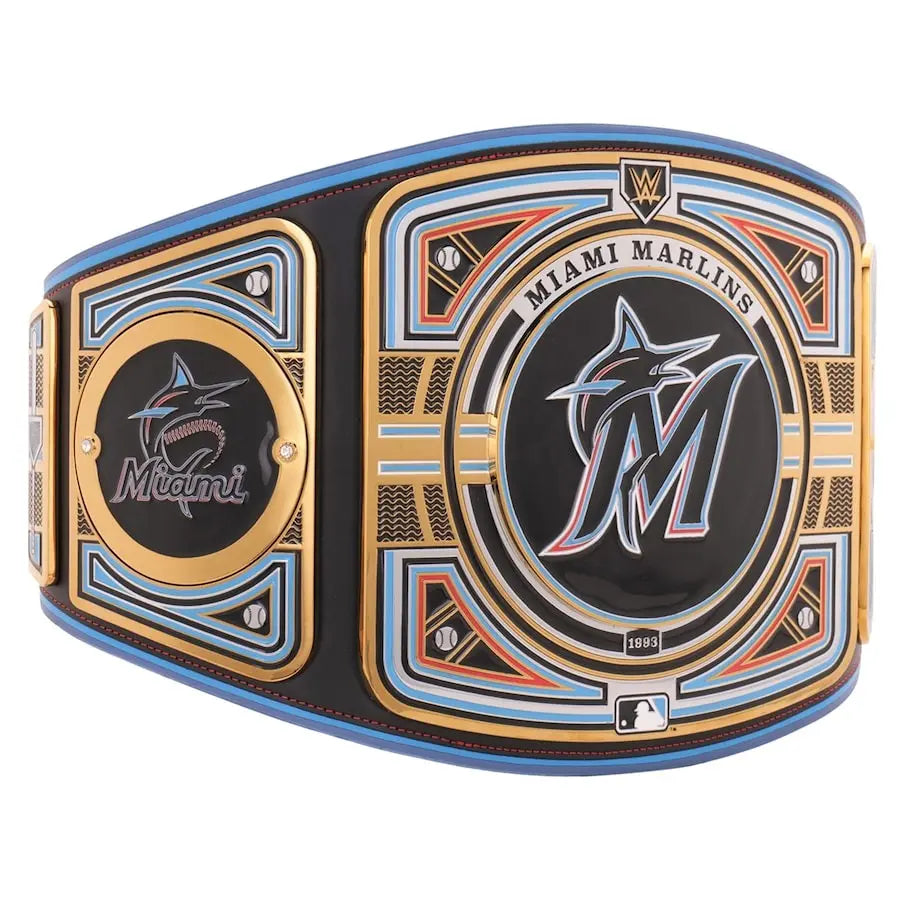 Miami Marlins WWE Legacy Title Belt Championship Belt Store