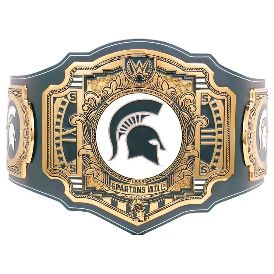 Michigan State Spartans WWE Legacy Championship Championship Belt Store