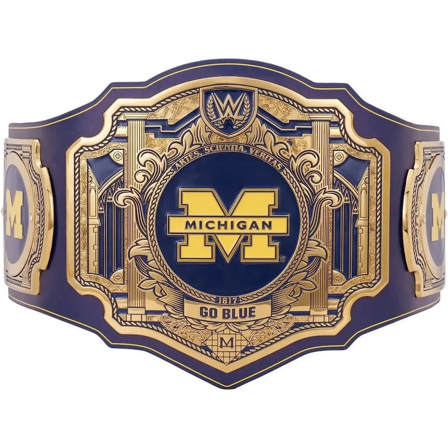 Michigan Wolverines WWE Legacy Title Championship Belt Store