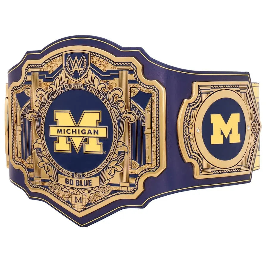 Michigan Wolverines WWE Legacy Title Championship Belt Store