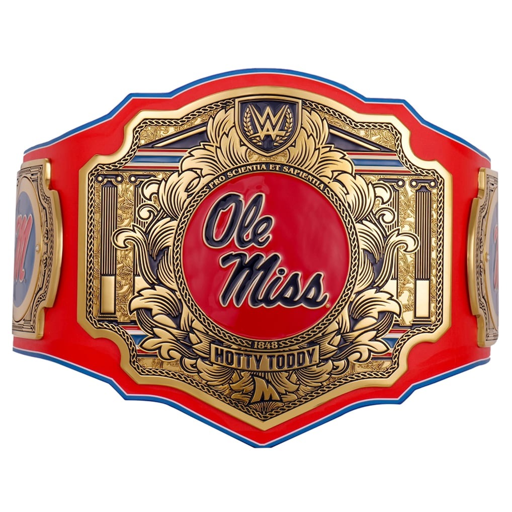 Ole Miss Rebels WWE Legacy Title Belt Championship Belt Store