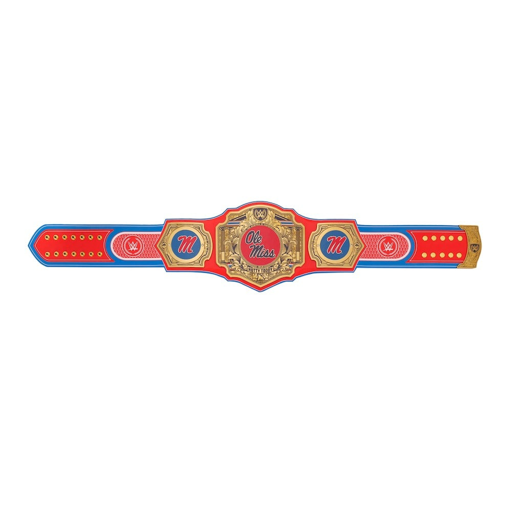 Ole Miss Rebels WWE Legacy Title Belt Championship Belt Store