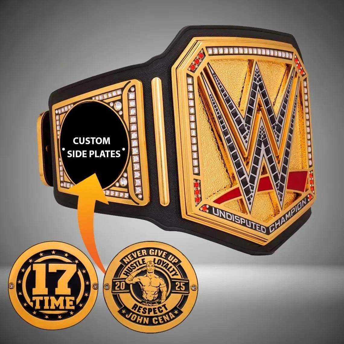 Undisputed WWE Championship Replica Title Belt Championship Belt Store