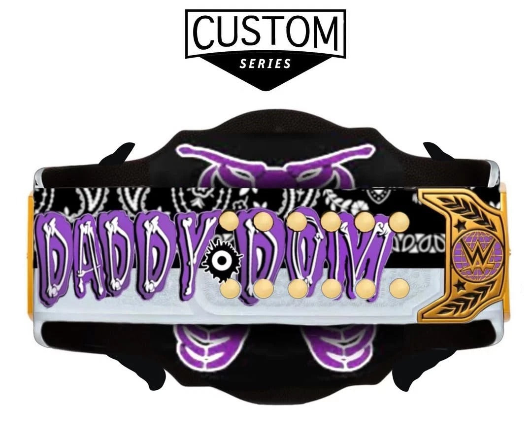 Intercontinental Dominik Mysterio Heavyweight Wrestling Champion Title Belt