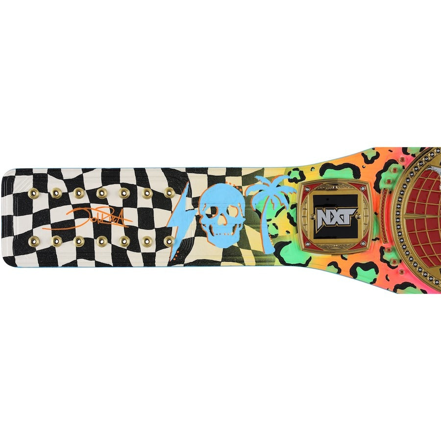 Sol Ruca Autographed NXT Women's North American Championship Replica Title Belt Championship Belt Store