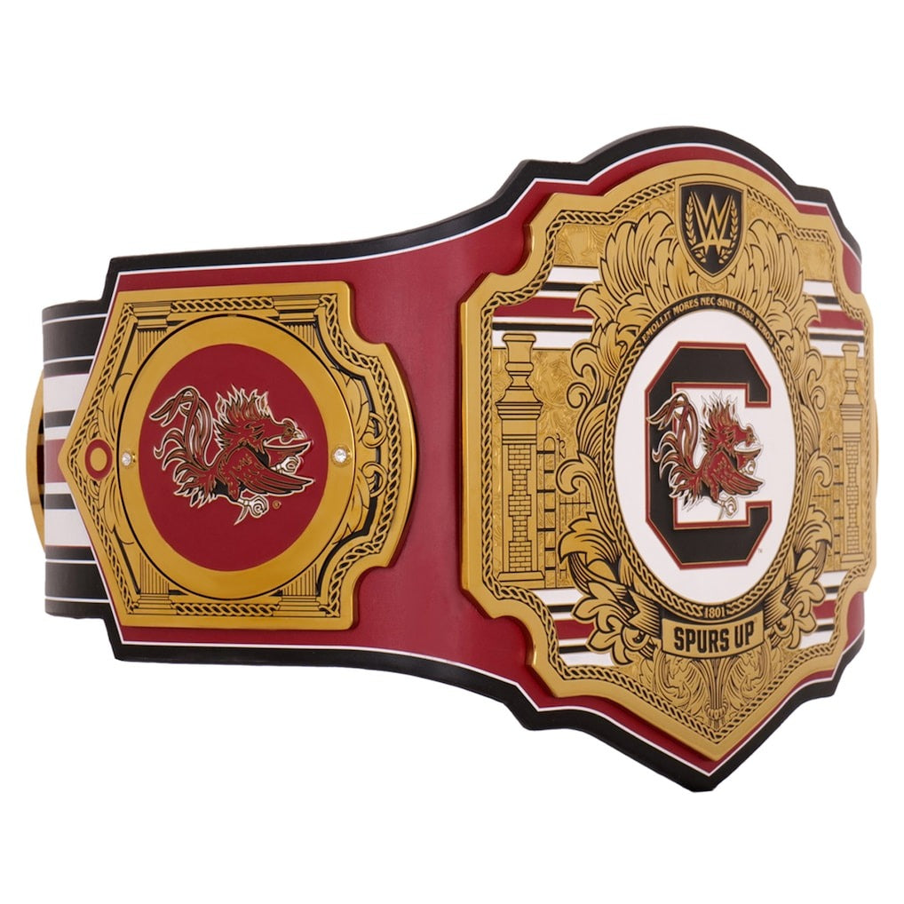 South Carolina Gamecocks WWE Legacy Title Belt