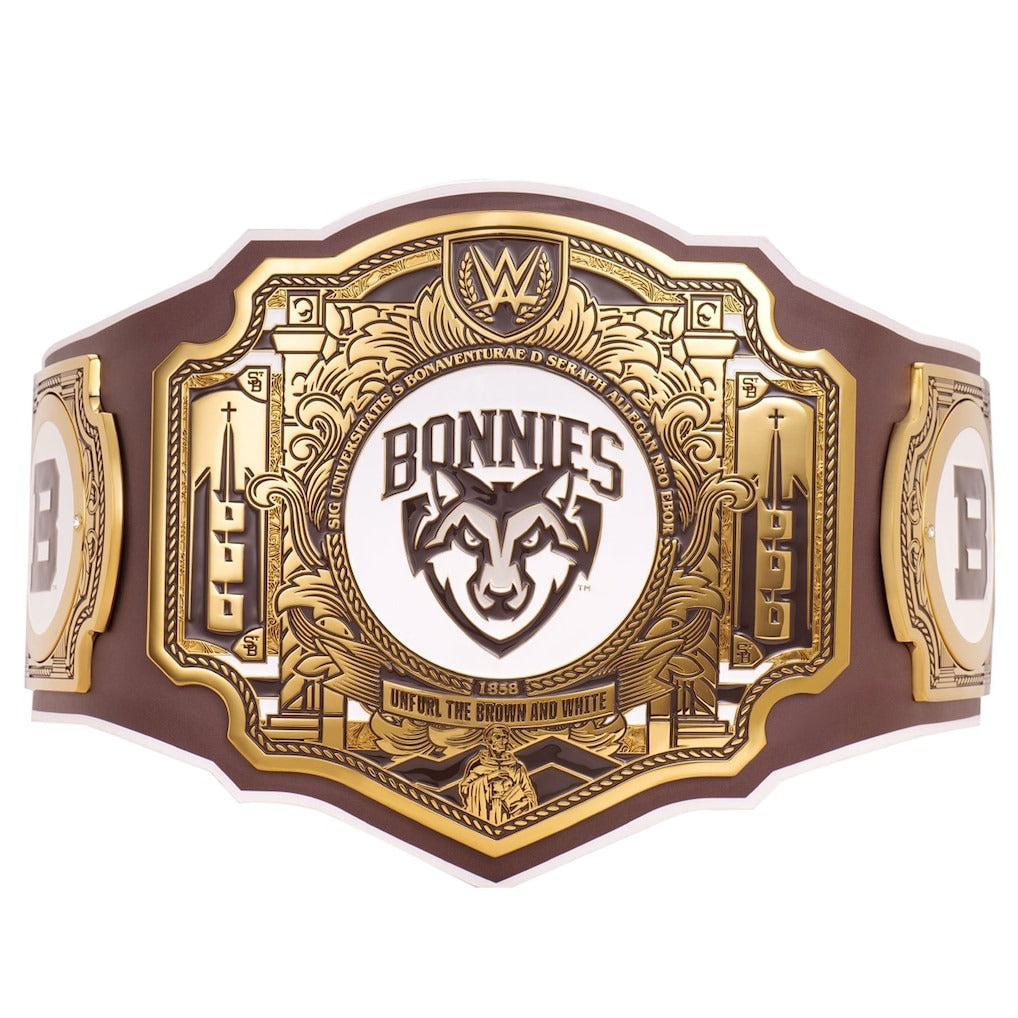 St. Bonaventure Bonnies WWE Legacy Title Belt Championship Belt Store