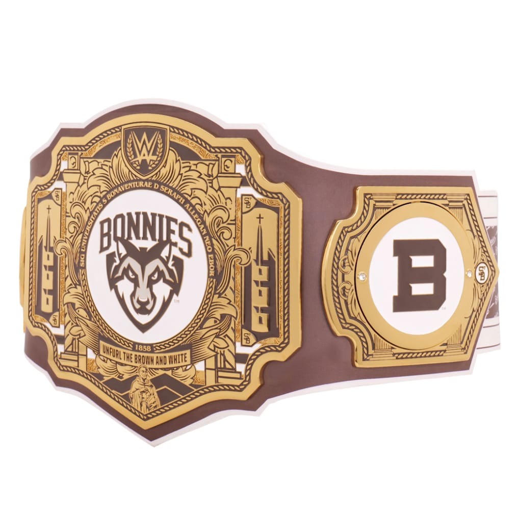 St. Bonaventure Bonnies WWE Legacy Title Belt Championship Belt Store