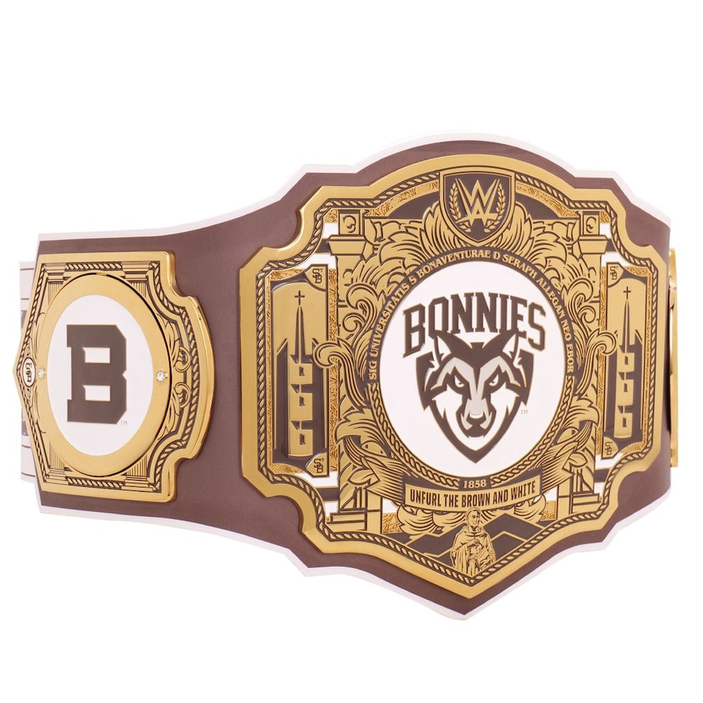 St. Bonaventure Bonnies WWE Legacy Title Belt Championship Belt Store