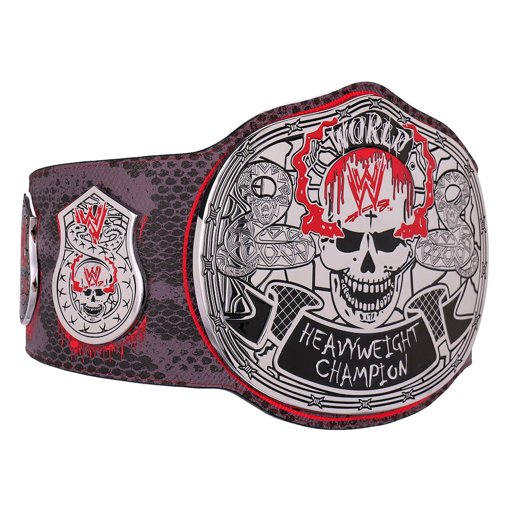 "Stone Cold" Steve Austin Blood From A Stone Signature Series Title Belt