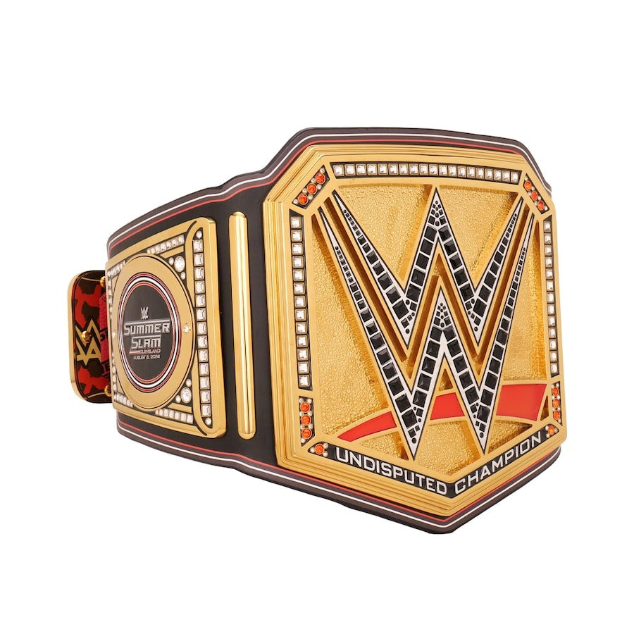 SummerSlam 2024 Undisputed Championship Limited Edition Replica Title Belt Championship Belt Store