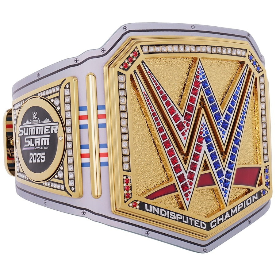 SummerSlam 2025 Undisputed WWE Championship Replica Title Belt Championship Belt Store