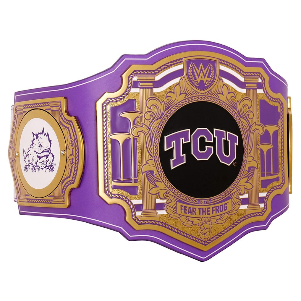 TCU Horned Frogs WWE Legacy Title Belt Championship Belt Store