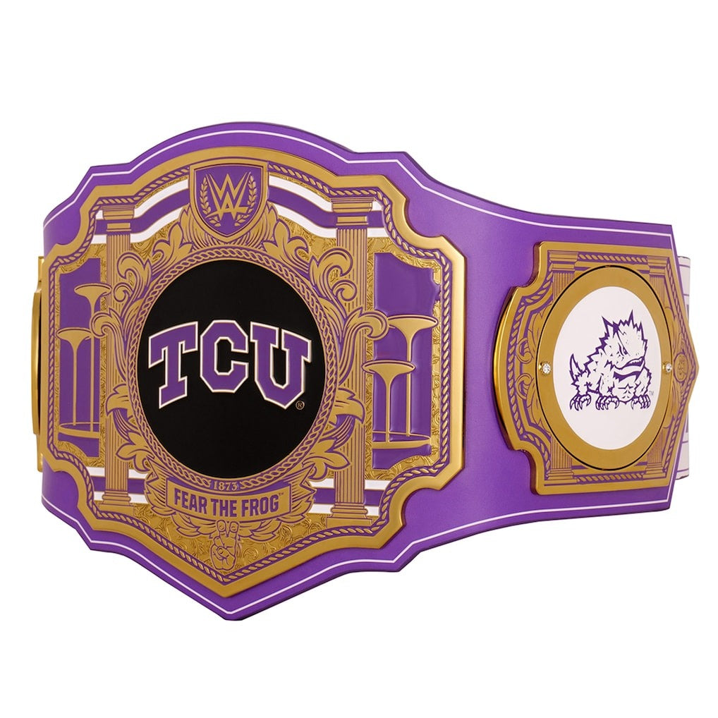 TCU Horned Frogs WWE Legacy Title Belt Championship Belt Store