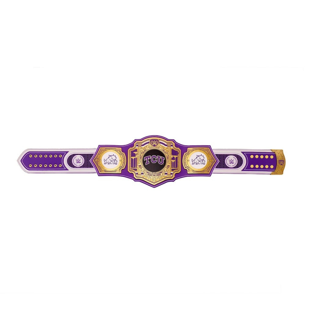 TCU Horned Frogs WWE Legacy Title Belt Championship Belt Store