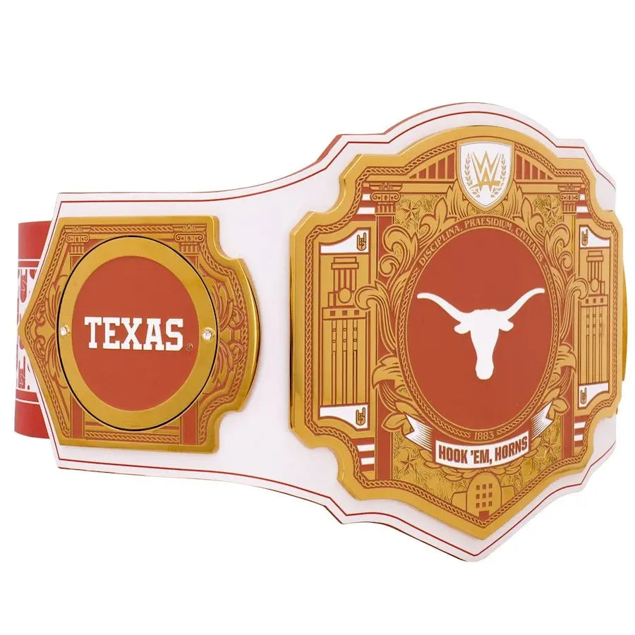 Texas Longhorns WWE Legacy Title Championship Belt Store