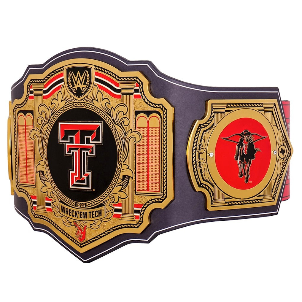 Texas Tech Red Raiders WWE Legacy Title Belt Championship Belt Store