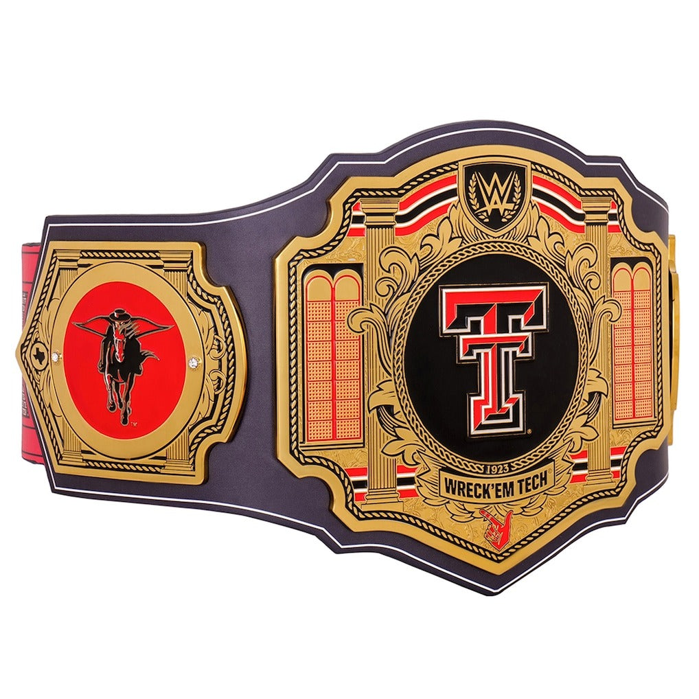 Texas Tech Red Raiders WWE Legacy Title Belt Championship Belt Store