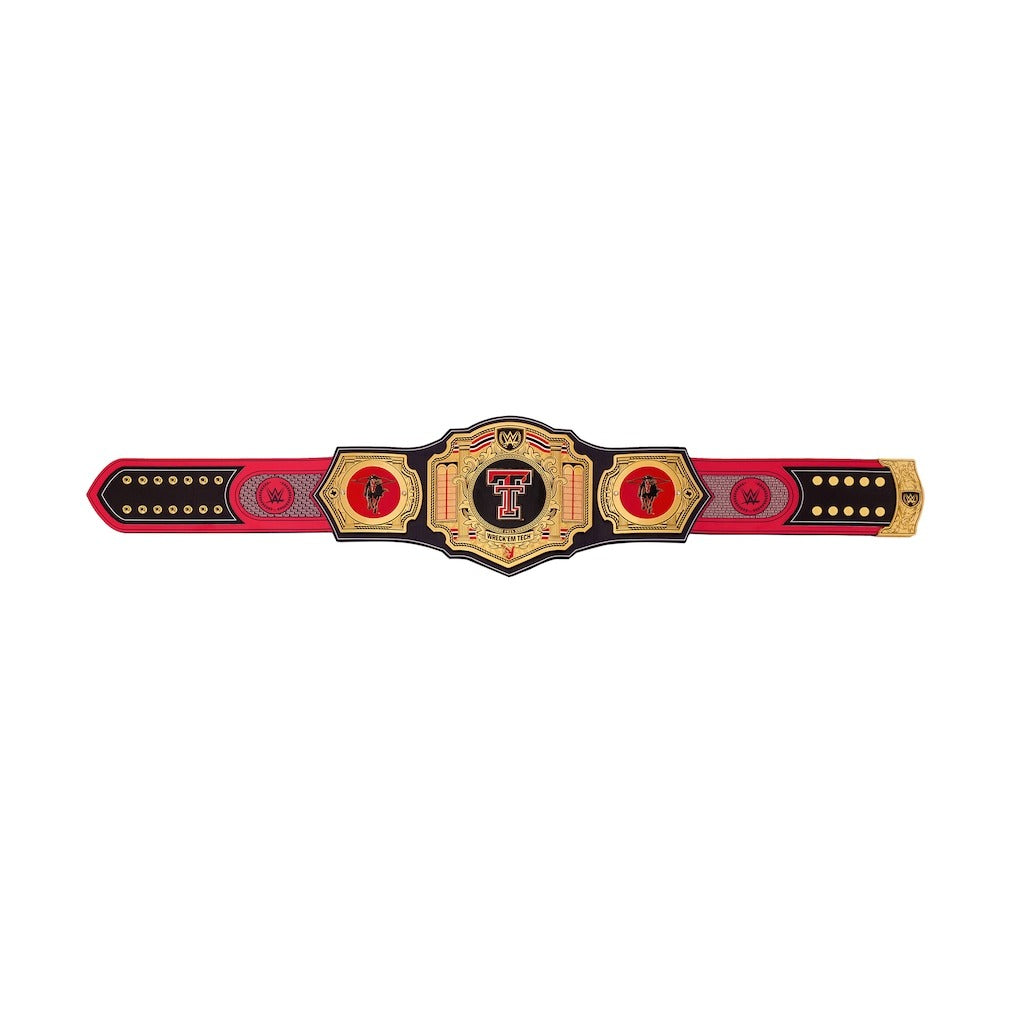 Texas Tech Red Raiders WWE Legacy Title Belt Championship Belt Store