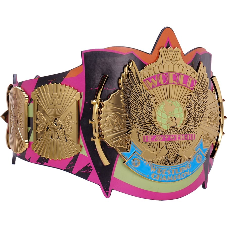 The Ultimate Warrior Signature Series Championship Replica Title Belt Championship Belt Store