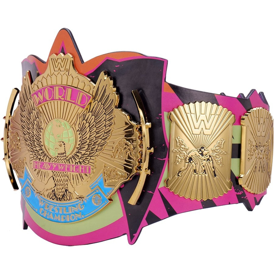The Ultimate Warrior Signature Series Championship Replica Title Belt Championship Belt Store