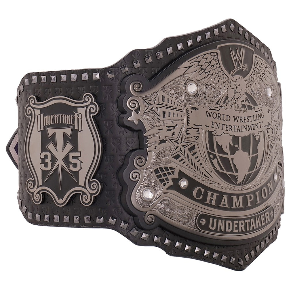 The Undertaker 35 Years American Badass Signature Series Championship Title Belt Championship Belt Store