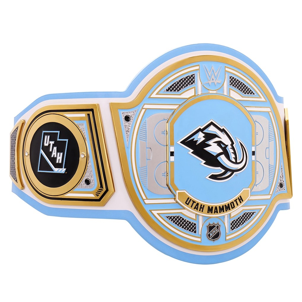 Utah Mammoth WWE Legacy Title Belt