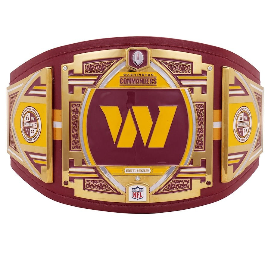 Washington Commanders WWE Legacy Title Belt Championship Belt Store