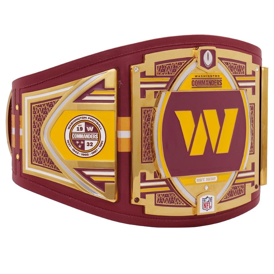 Washington Commanders WWE Legacy Title Belt Championship Belt Store