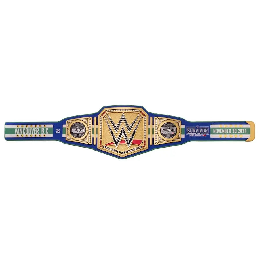 WWE Survivor Series War Games 2024 Championship Title Championship Belt Store
