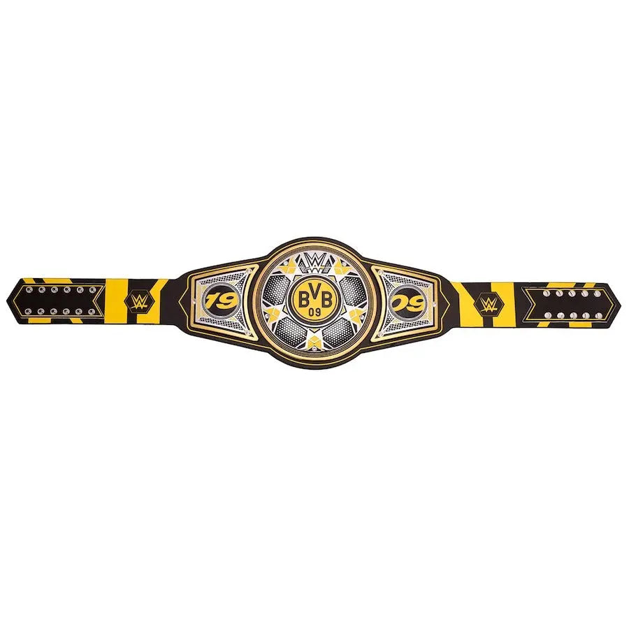 WWE x Borussia Dortmund Legacy Champion Belt - Premium Replica | Championship Belt Store Championship Belt Store