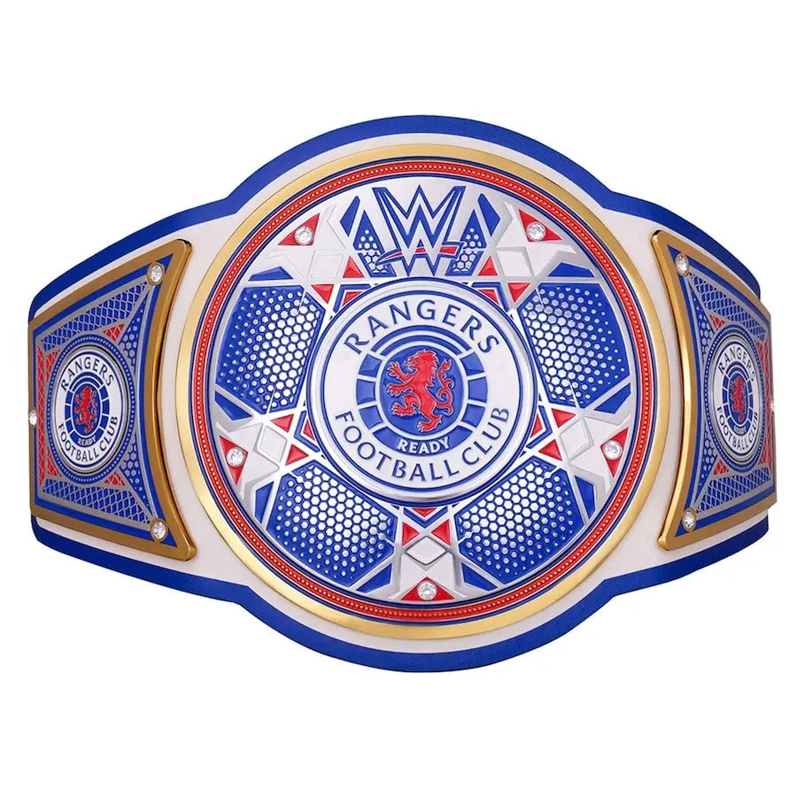 WWE x Rangers FC Legacy Championship Replica Belt – Official Football x Wrestling Collectible Championship Belt Store