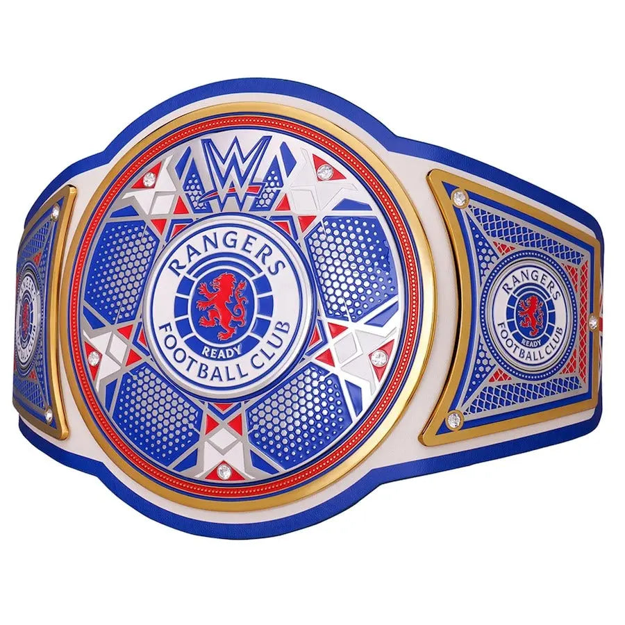 WWE x Rangers FC Legacy Championship Replica Belt – Official Football x Wrestling Collectible Championship Belt Store