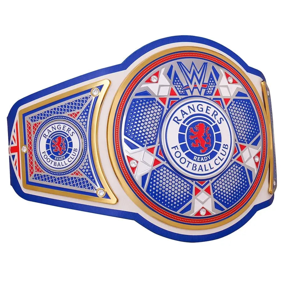 WWE x Rangers FC Legacy Championship Replica Belt – Official Football x Wrestling Collectible Championship Belt Store