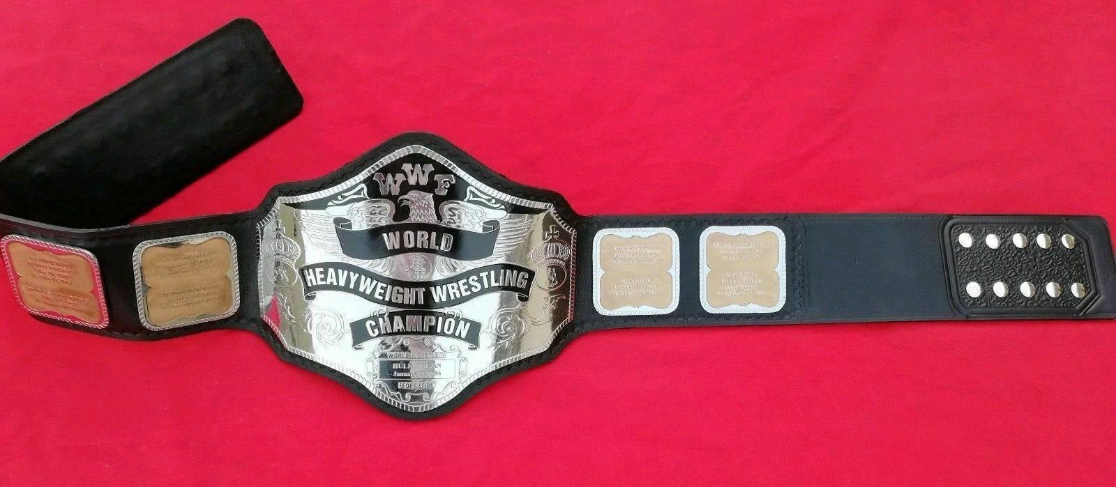 WWF Hulk Hogan Wrestling Heavyweight Championship Title Belt Replica Championship Belt Store
