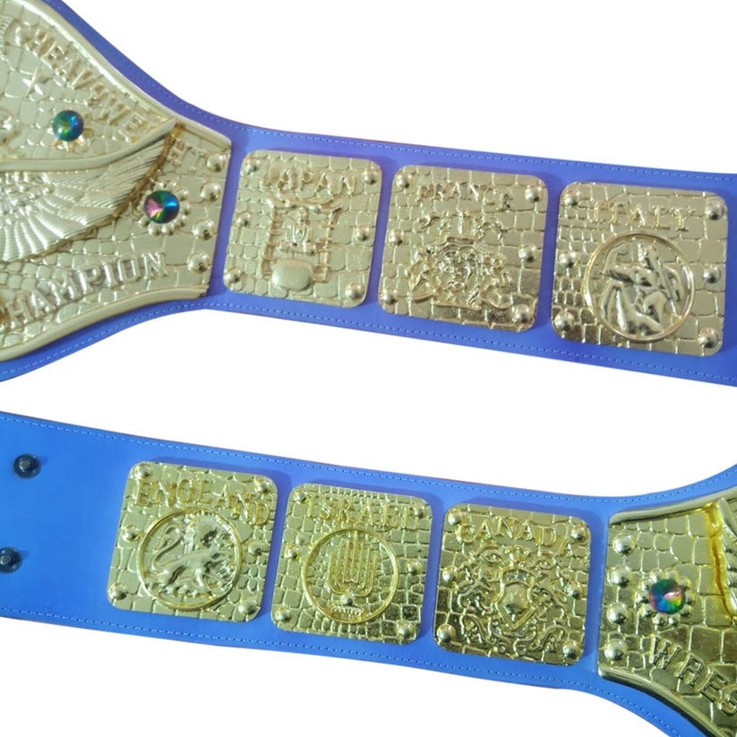 WWWF Bruno Sammartino Heavyweight Wrestling Champion Belt Bob Backlund Champions Championship Belt Store