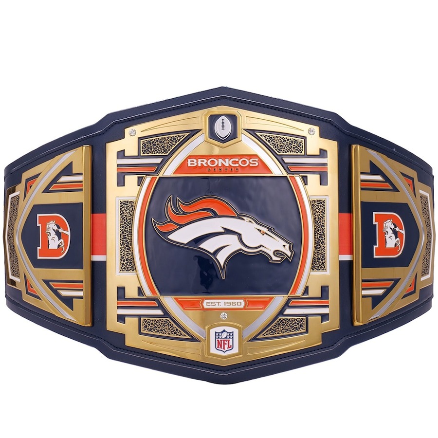 Denver Broncos WWE Legacy Championship Title Belt