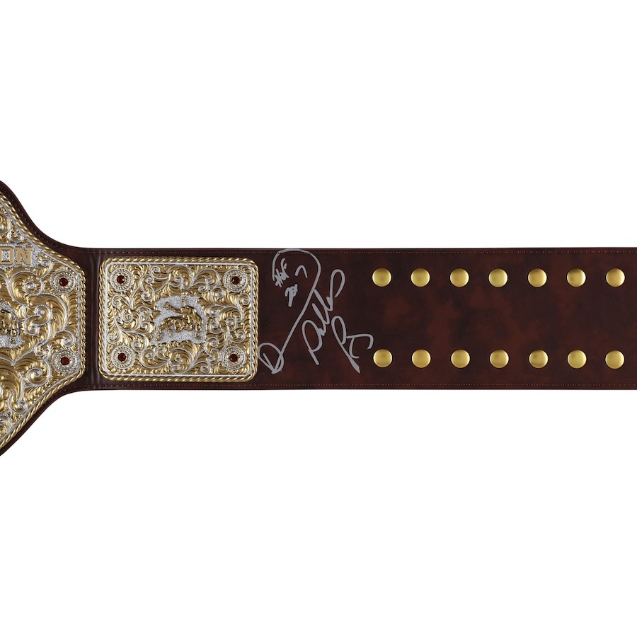 Diamond Dallas Page WWE Autographed Championship Title Belt