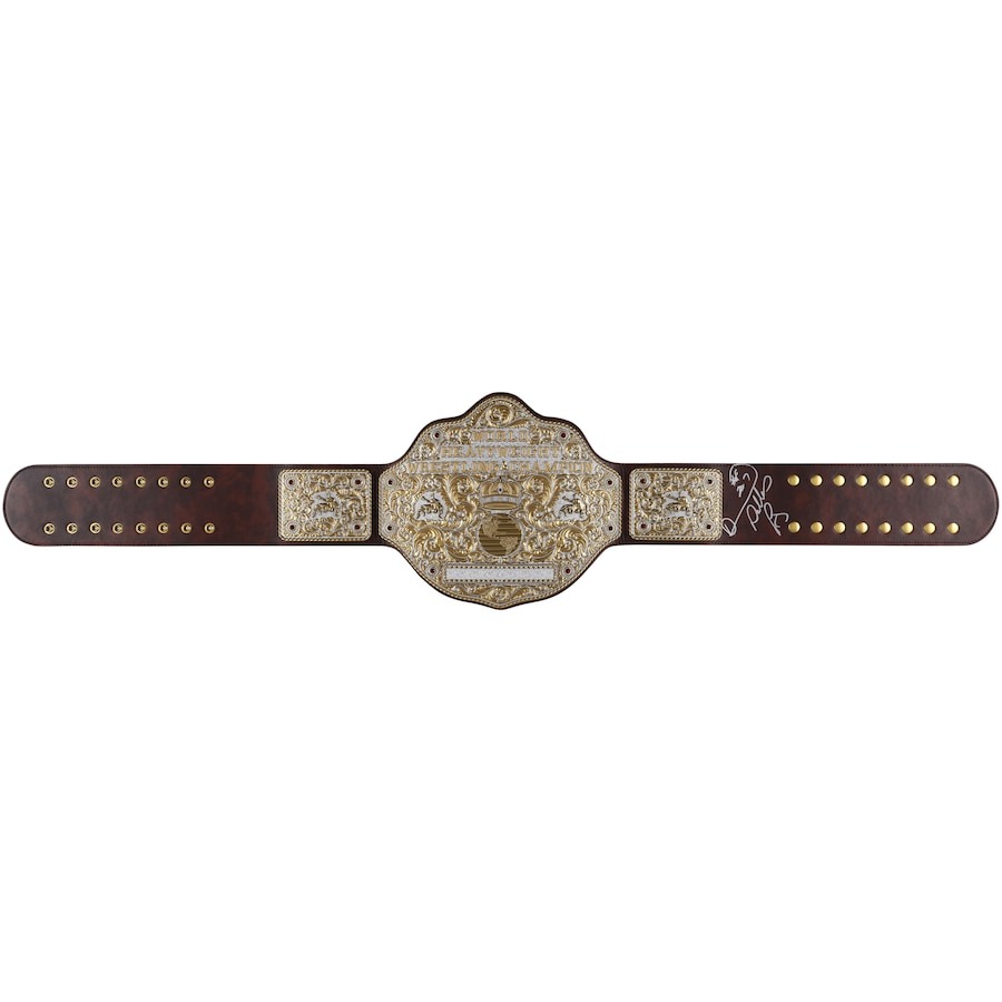 Diamond Dallas Page WWE Autographed Championship Title Belt