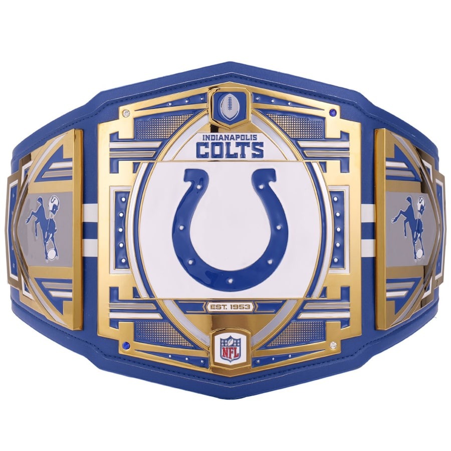 Indianapolis Colts WWE Legacy Championship Title Belt