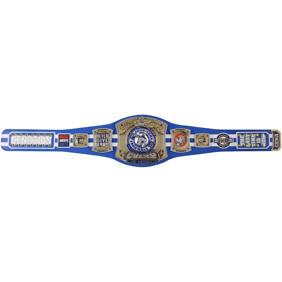 John Cena WWE Autographed 2025 Fan Edition Championship Title Belt