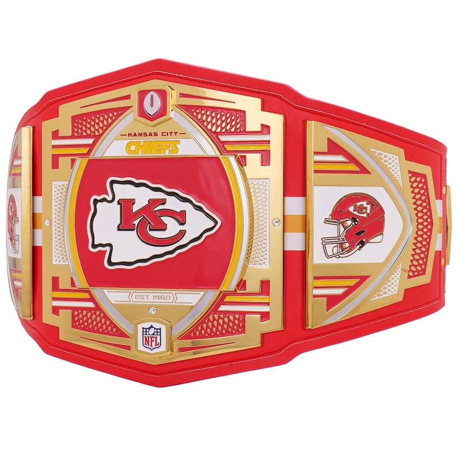 Kansas City Chiefs WWE Legacy Championship Title Belt