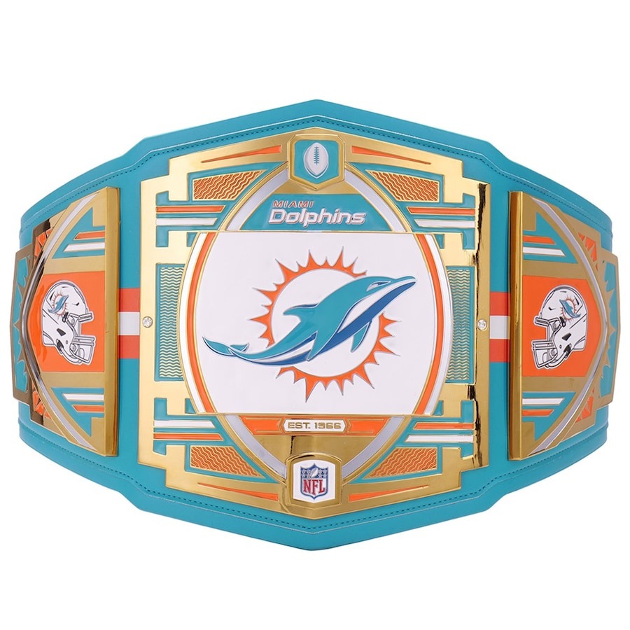 Miami Dolphins WWE Legacy Championship Title Belt