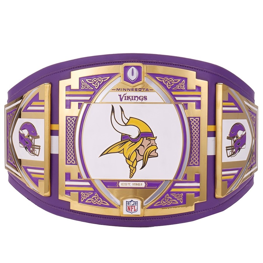 Minnesota Vikings WWE Legacy Championship Title Belt