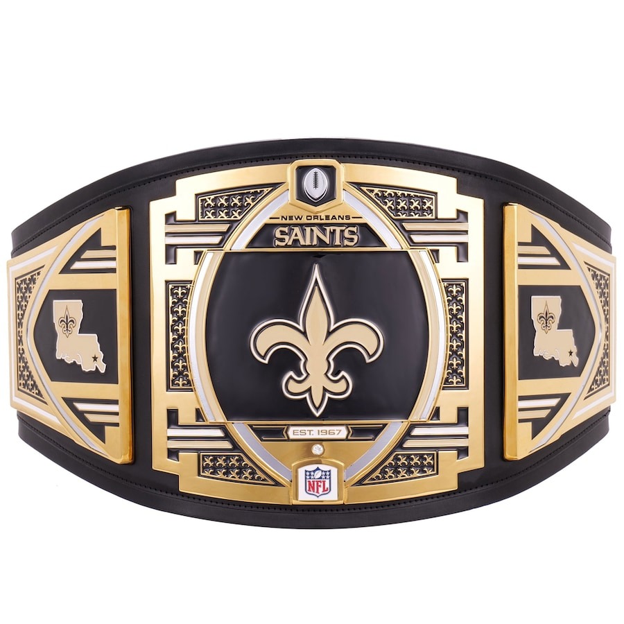 New Orleans Saints WWE Legacy Championship Title Belt