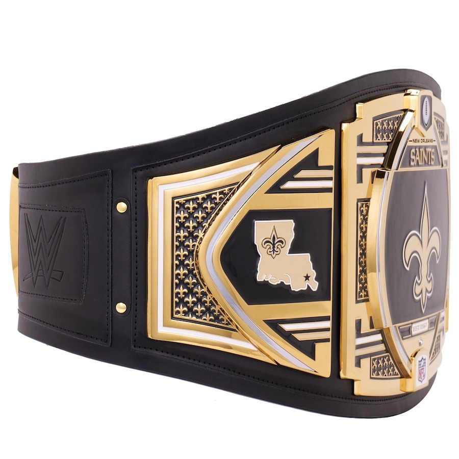 New Orleans Saints WWE Legacy Championship Title Belt