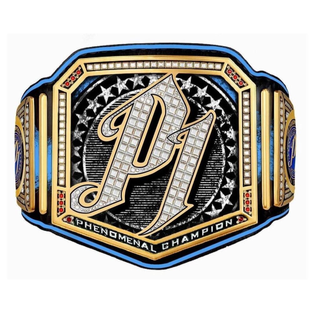 New Phenomenal P1 Custom Signature Series Championship Title Belt
