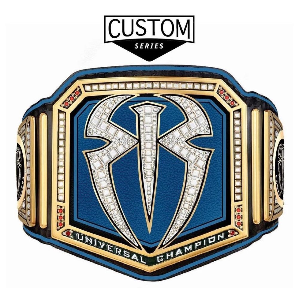 Custom Series Roma Wrestling Championship Title Belt