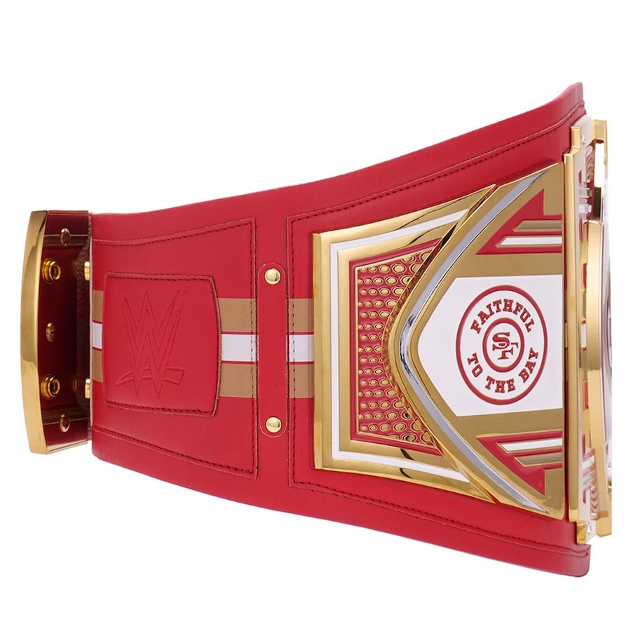San Francisco 49ers WWE Legacy Championship Title Belt
