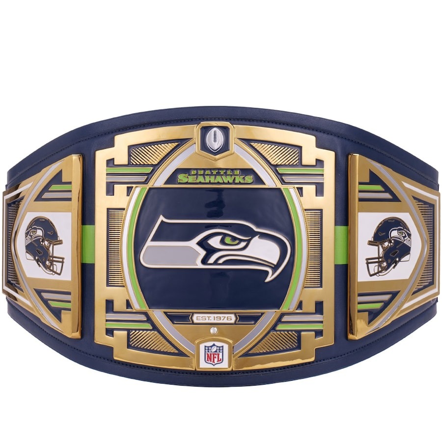 Seattle Seahawks WWE Legacy Championship Title Belt